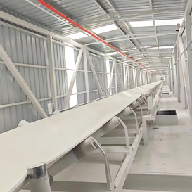 White Food Grade Rubber Conveyor Belts