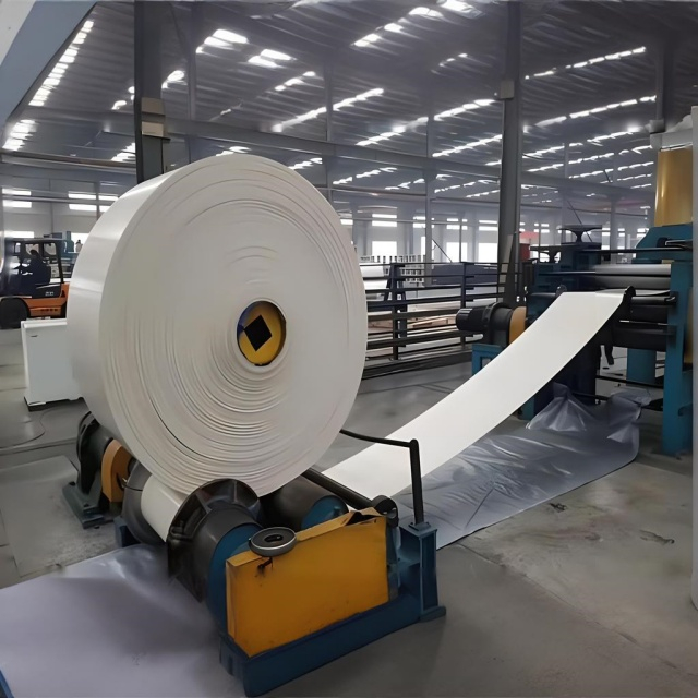 EP Fabric Food Grade White Rubber Conveyor Belt for Sugar